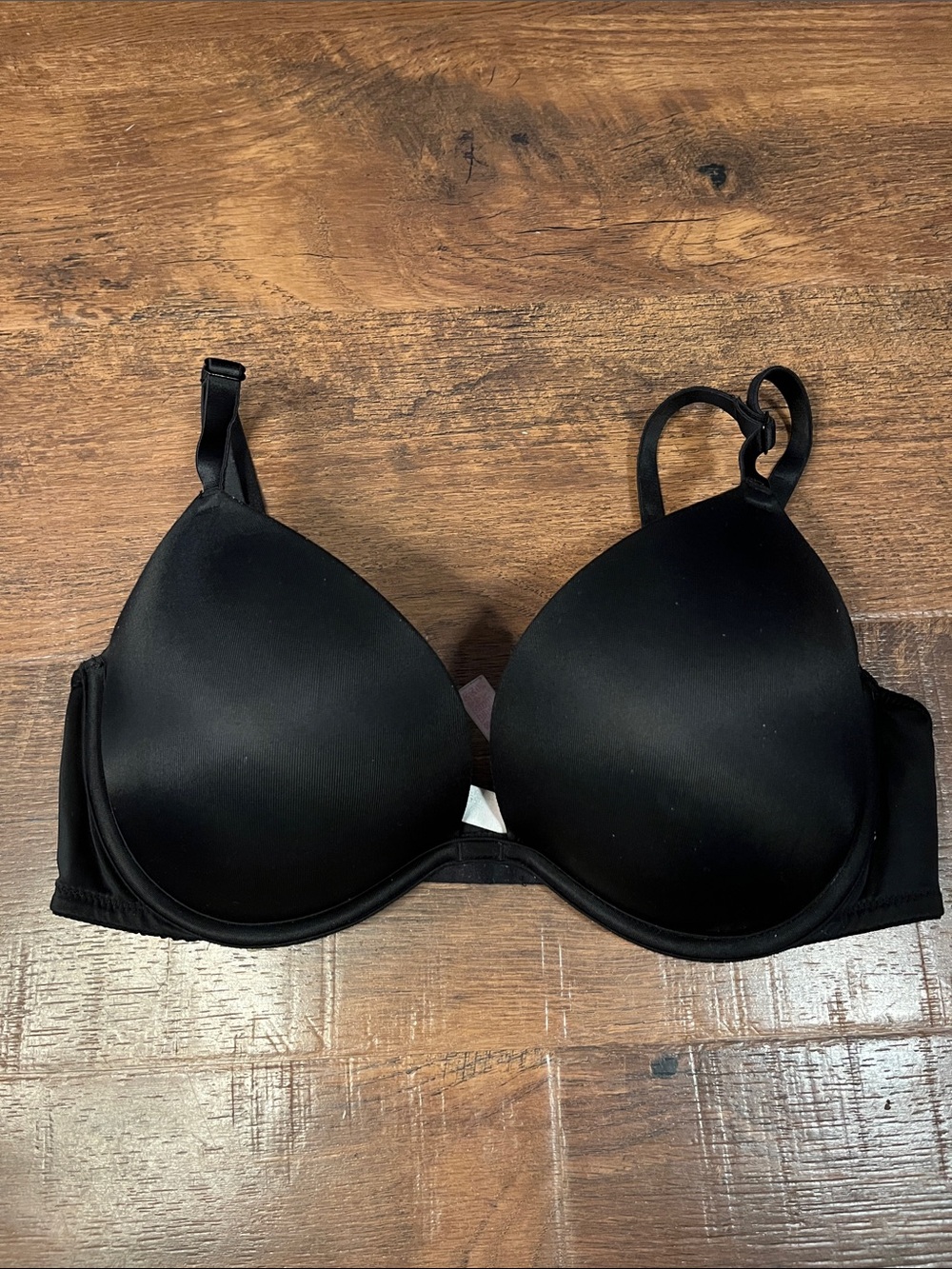 PINK Victoria's Secret Black Padded T-Shirt Bra